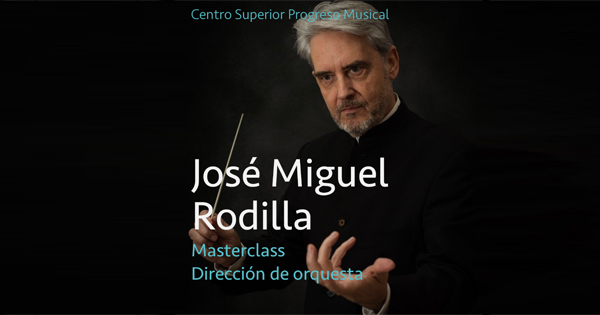José Miguel Rodilla Masterclass Dirección de Orquesta (Mayo 2024)