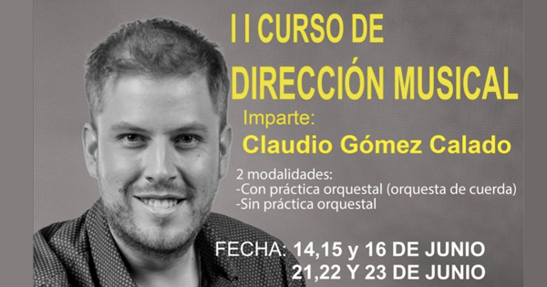 II Curso de Dirección Musical de Artes Escénicas Rebollar.