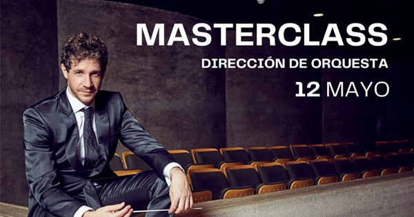 Masterclass Dirección de Orquesta de Andrés Salado en ELCAMM (Málaga) Mayo 2024.