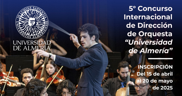 V Concurso Internacional de Dirección de Orquesta «Universidad de Almería».